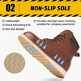 waterproof and slip resistant work boots