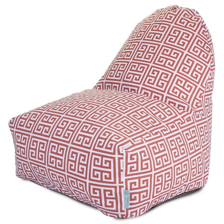 UPC 859072270800 product image for Majestic Home Goods Indoor Outdoor Orange Towers Bean Bag Kick-it Chair 30 in L  | upcitemdb.com