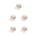 thumbnail image 3 of Jumpingount Gorras de béisbol de invierno Lana de cordero artificial Sólido Decorativo Ajustable Unisex Mujeres Sombrero Pesca al aire libre Type2 NO2, 3 of 6