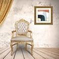 thumbnail image 3 of Popp, Grace 20x20 Gold Ornate Wood Framed with Double Matting Museum Art Print Titled - Moderne V, 3 of 4