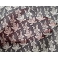 thumbnail image 4 of oneOone Silk Tabby Fabric Rabbit Block Fabric Prints By Yard 42 Inch Wide, 4 of 4
