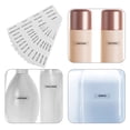thumbnail image 2 of GAXIRE 10 pegatinas para dispensador de champú, loción, crema, maquillaje, cosméticos, etiquetas para botellas., 2 of 4