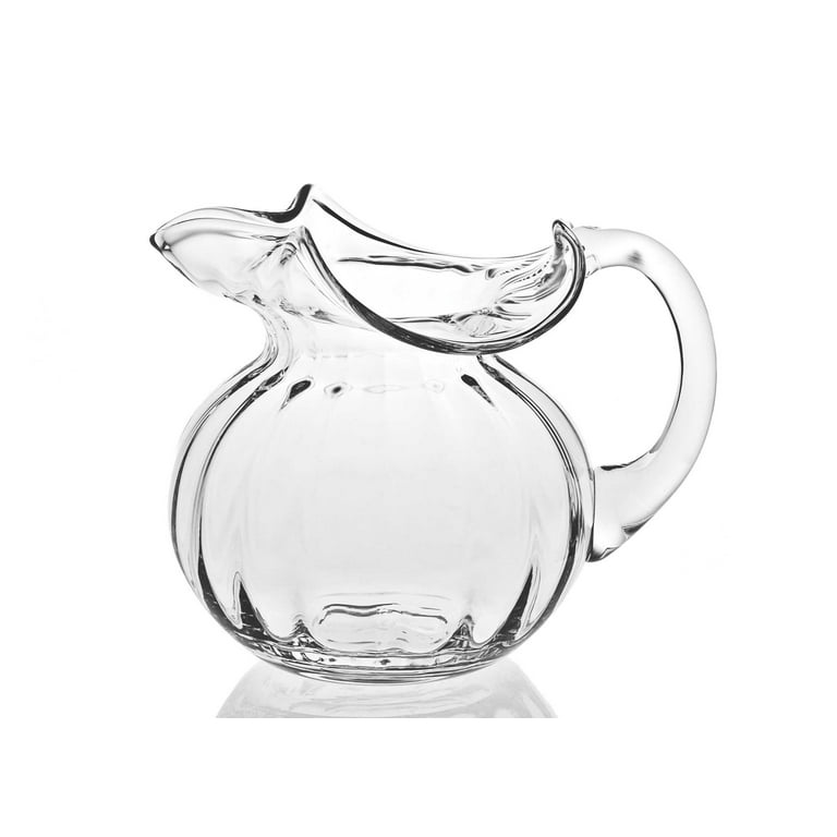 Mouth Blown Glass Pitcher 42 Oz Mouth Blown Glass Pitcher 42 Oz