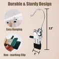 thumbnail image 4 of Organizador para leggings WAYDA de Pant Hangers, paquete de 20 unidades, que ahorra espacio, 4 of 6