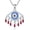 K-7, variant on Evil Eye Necklace Birthstone Evil Eye Necklace Sterling Silver Eye Pendant Necklace for Women Greek Protection Eye Necklace