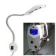 thumbnail image 3 of 14 LED Super brillante Base magnética máquina de coser escritorio de trabajo lámpara de cuello de ganso luz 110-240V UE, 3 of 5