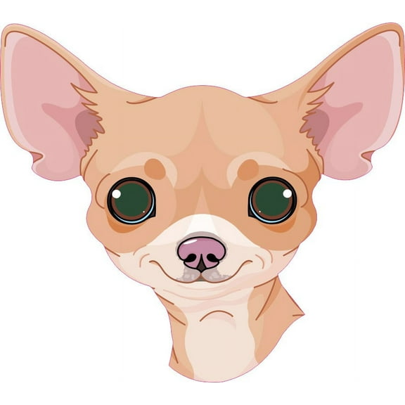 6in x 6in Chihuahua Sticker