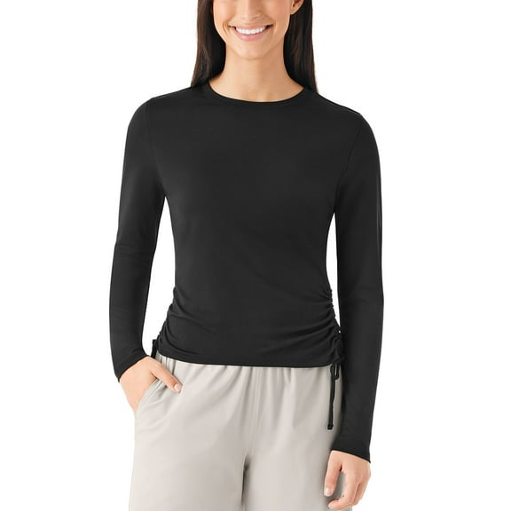 Member's Mark Women's Ruched Long Sleeve Top