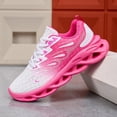 thumbnail image 4 of KANG Fashion Women's Breathable Mesh Casual Sneakers, Lightweight Cushioned Anti-Slip Slip-On Walking Shoes Hot Pink 40, 4 of 9