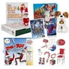The Elf on the Shelf Starter Pack: Light Tone Boy Elf, Totally Tubular Snow Set, Elf Pet St. Bernard, Santa’s St. Bernards Save Christmas DVD, & Scout Elves at Play Set
