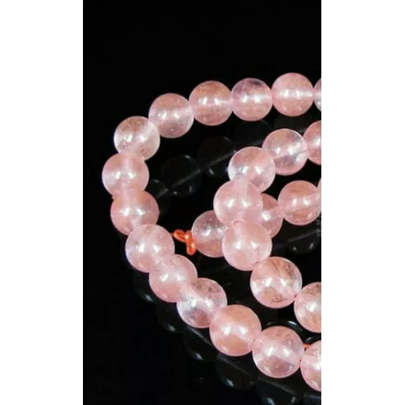 K-KED Wholesale Natural 6mm Multi-color Multiple Gemstone Round Loose Beads 15''-Red Watermelon Tourmaline
