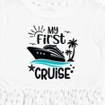 thumbnail image 4 of Inktastic My First Cruise Girls Toddler Dress, 4 of 5