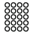 thumbnail image 2 of Garden Hose Washers Rubber Seals,Self Locking Tabs Keep Washer Firmly Set Inside Fittings for and Water Faucet(20 Pieces), 2 of 4