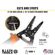 thumbnail image 4 of Peladora y cortadora de cables Klein Tools 11055RINS con aislamiento de 1000 V, 4 of 9