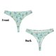 thumbnail image 3 of Fotbe Sea Turtle Tanga Sin Costuras para Mujer con Estampado – Panties Invisibles, Transpirables y Cómodos para Uso Diario-X-Large, 3 of 6
