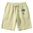 thumbnail image 3 of XINPING Swim Shorts Men 3x Lightweight Solid Color Quick Dry Spring Break Swim Trunks with Pockets Upf 50+ Sun Protection Beach Wear, 3 of 5
