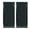 Hidden Snap, variant on Hero’s Pride AirTek Deluxe Belt Keepers 2-Pack, 1-1/8", Plain Finish, Black Snap