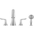 thumbnail image 3 of Ancona Robinet de Salle de Bain Scarlett Roman en Nickel Brossé, 3 of 7