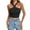 Black, variant on Womens Criss Cross Halter Sweater Vest Tops Summer Sleeveless Pullover Casual Lightweight V Neck Knit Tank Top Black S