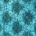 thumbnail image 1 of Ahgly Company Indoor Square Abstract Light Blue Contemporary Area Rugs, 8' Square, 1 of 4
