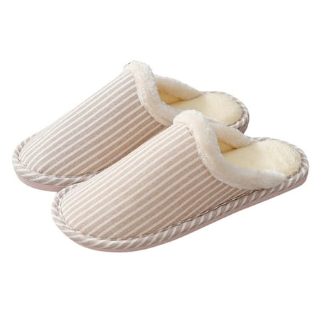 

Men s Women s Indoor Home Shoes Warm Shoes Soft-soled Cotton Slippers