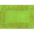 thumbnail image 1 of Ahgly Company Indoor Rectangle Abstract Green Contemporary Area Rugs, 4' x 6', 1 of 1
