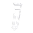 thumbnail image 1 of serony Innovative Toilet Paper Holder Stand Paper Roller Holder Rustproof Metal Storage Rack Bathroom Essential, 1 of 6