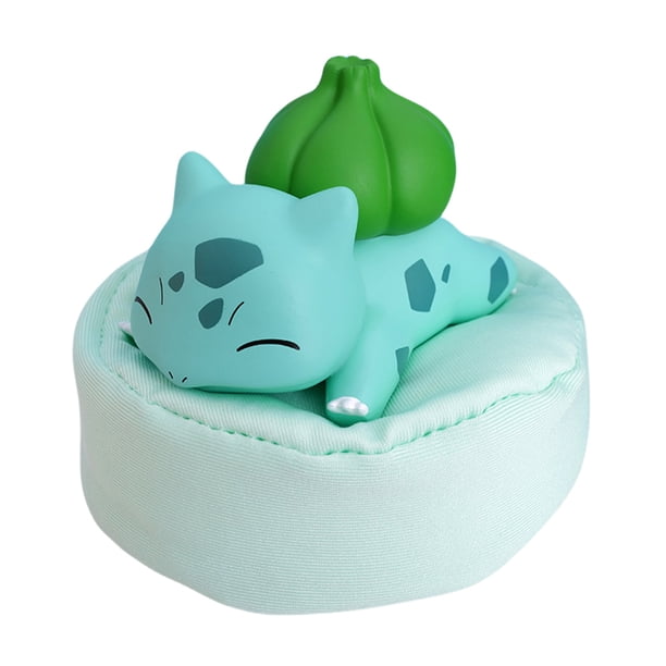 Figura de acción de Bulbasaur durmiente de 6,4 cm, Kit de modelos de Pokémon Mimikyu, figuras de Pokémon