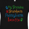 thumbnail image 4 of Inktastic Pennsylvania Grandma and Grandpa Love Me Boys or Girls Toddler T-Shirt, 4 of 5