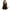 Black, variant on Plus Size Swimsuit for Women, Tummy Control Swimdress Two-Piece Swimwear with Flared Skirt Bikini Bathing Suits
