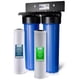 thumbnail image 1 of iSpring WGB22B-PB Sistema de Filtrado de Agua para Toda la Casa de 2 Etapas con Filtros de Agua rReductores de Plomo, Carbón y Sedimentos de 20" x 4,5", 1 of 7