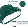 thumbnail image 5 of GrmtClth Scrub Caps Women Bouffant Scrub Hats with Buttons Working Cap with Adjustable Straps Mint Green, 5 of 5