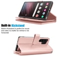 thumbnail image 2 of Galaxy S23/S23 Plus/S23 +/S23 Ultra 5G Wallet Case, Samsung Galaxy S23 Ultra PU Leather Case,Njjex Luxury Leather [9 Card Slots Holder] Carrying Folio Flip Cover [Detachable Magnetic Case]-Rose Gold, 2 of 5