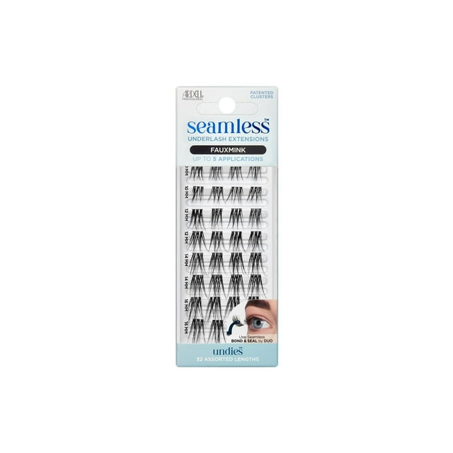 Ardell - Seamless Underlash Extensions - Faux Mink Refill Kit - 32 Assorted Lengths Undies