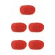 thumbnail image 3 of Injueey Suéter de hilo de ganchillo bufanda guantes ropa de bebé manualidades regalos cómodo duradero juego de ovillos artes 4-Ply Starter 20 rojo brillante 5Conjunto, 3 of 6