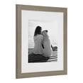 thumbnail image 3 of DesignOvation Kieva Solid Wood Picture Frames, Distressed Gray 11x14 matted to 8x10, Pack of 4, 3 of 7