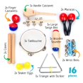thumbnail image 5 of Set de instrumentos musicales Boxiki Kids, 16 unidades, para niños de más de 3 años, 5 of 5