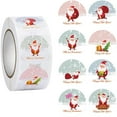 thumbnail image 1 of Naiovety Etiquetas navideñas modernas y atractivas para regalos, pegatinas navideñas y sobres navideños. Kits de decoración para fiestas, 1 of 6