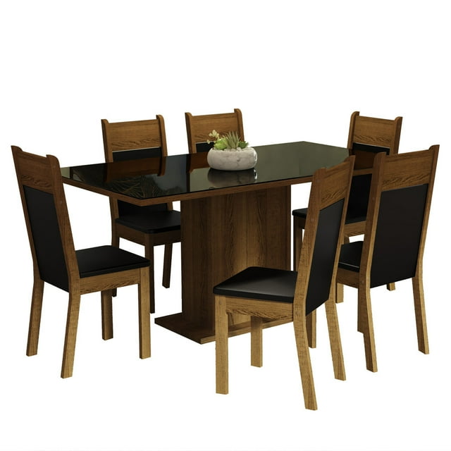 Juego de Comedor Madesa Francine con Mesa y 6 Sillas