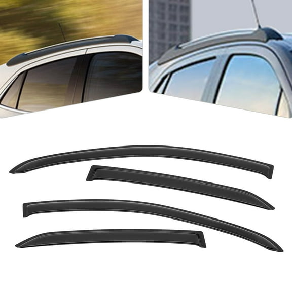 For 2013-2022 Buick Encore Windshield Rain Guard, Sun Rain Guards Trouble-free Installation Easy to Clean