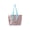 Green, variant on Waterproof PVC Beach Tote Bag Large Capacity Striped Shoulder Tote for Pool Travel and Daily Use Blue
