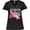 Smoke Grey, variant on Inktastic Breast Cancer Awareness Faith Over Fear Women's Plus Size V-Neck T-Shirt