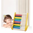 thumbnail image 5 of BESTSKY Abacus,Colorful Counting Tool Wooden Abacus Math Learning Tool,Supports Math Learning Counting Educational Toy for Kids,Yellow, 5 of 5