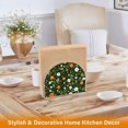 thumbnail image 6 of Yayeee Napkin Holder for Table Kitchen Paper Tissue Organization, Green Flowers Pattern, 6 of 8