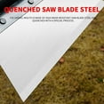 thumbnail image 5 of Deeceymbur Garden Cleaning Shovel Scraper 27 Manganese Steel Ice Flat Scooper Multifunctional Square Weeder Tool for Walkway Riveway Road Camping, 5 of 6
