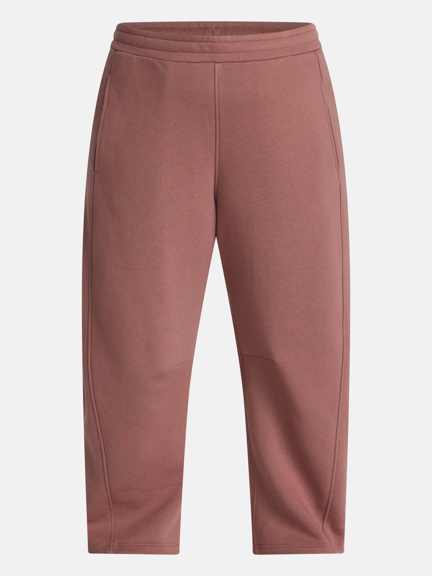 Athletic Works Women's and Women's Plus Barrel Leg Fleece Pants, 28.5" Inseam, Sizes XS-4X