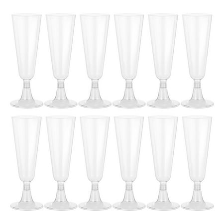 

Hemoton Glasses Champagneflutes Toasting Cups Disposablecocktail Party Cup Whiskey Flute Clear Wedding Mimosa Glass Drinking