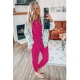thumbnail image 2 of Conjunto Deportivo PRETTYGARDEN 2025 de Dos Piezas para Mujer, Color Rojo Rosado, Talla S, 2 of 6