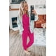thumbnail image 2 of Conjunto Deportivo PRETTYGARDEN 2025 de Dos Piezas para Mujer, Color Rojo Rosado, Talla S, 2 of 6