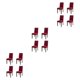 thumbnail image 3 of Toystoory 4 pack/lote funda para silla gruesa para el hogar-sillas limpias y a prueba de polvo fácil de montar fundas para sillas rojo vino Type1 NO1, 3 of 6